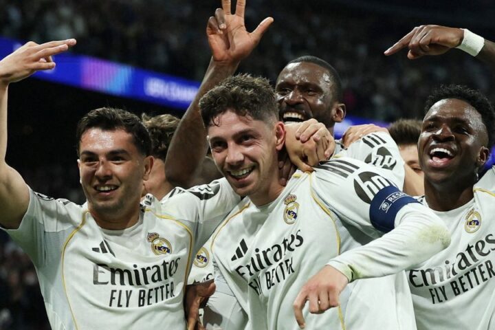 Real Madrid dismantles Manchester City 3-0 as Federico Valverde shines with hat-trick