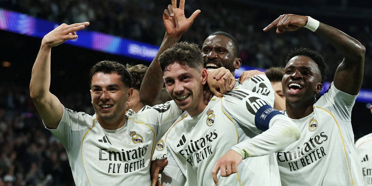 Real Madrid dismantles Manchester City 3-0 as Federico Valverde shines with hat-trick