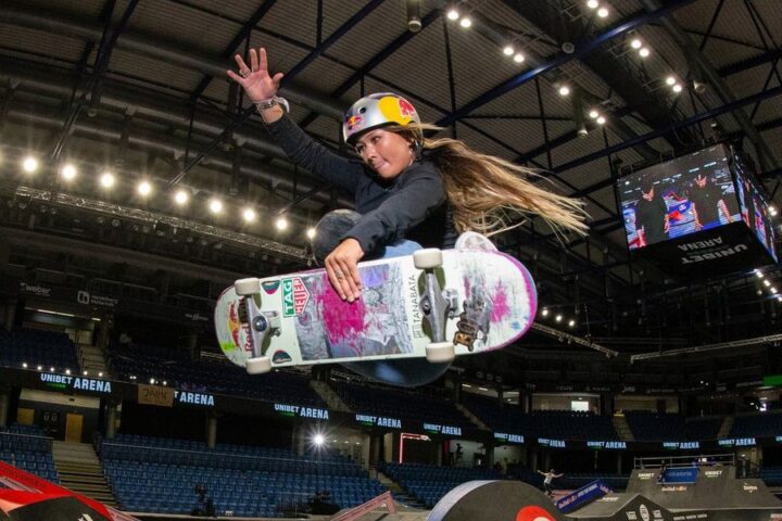 Sky Brown claims second world championship title in skateboarding amid challenging conditions