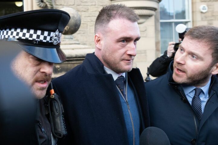 Stuart Hogg re-arrested for alleged non-harassment order breach on son’s birthday