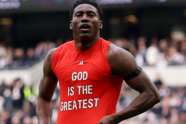 Taiwo Awoniyi faces potential FA sanctions for religious message during goal celebration