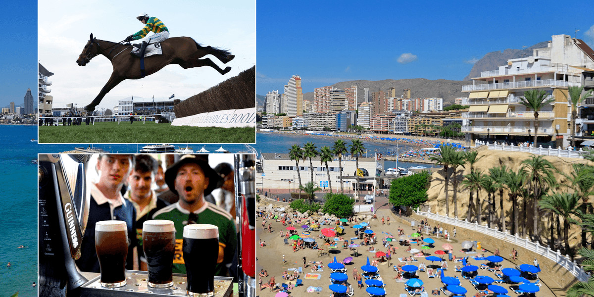 Thousands of Britons choose Benidorm over Cheltenham Festival amid pint price controversy
