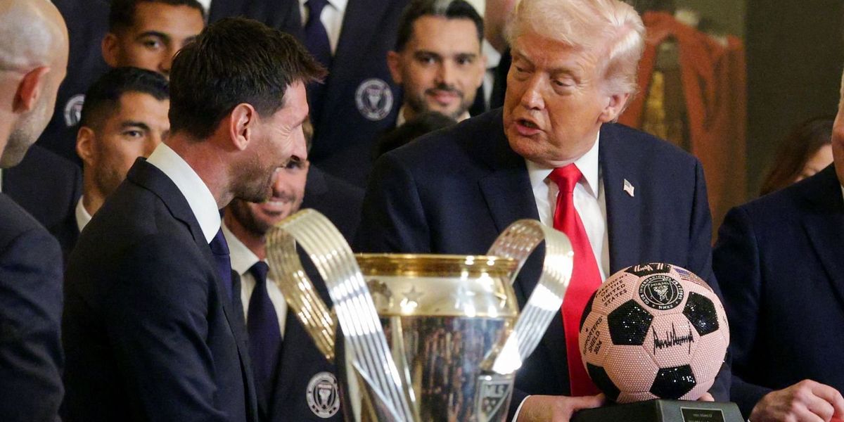 Trump applauds Messi's choice of Inter Miami during White House visit after MLS Cup victory