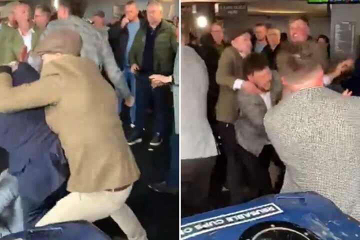 Violence erupts at Cheltenham Festival as brawl breaks out in betting shop