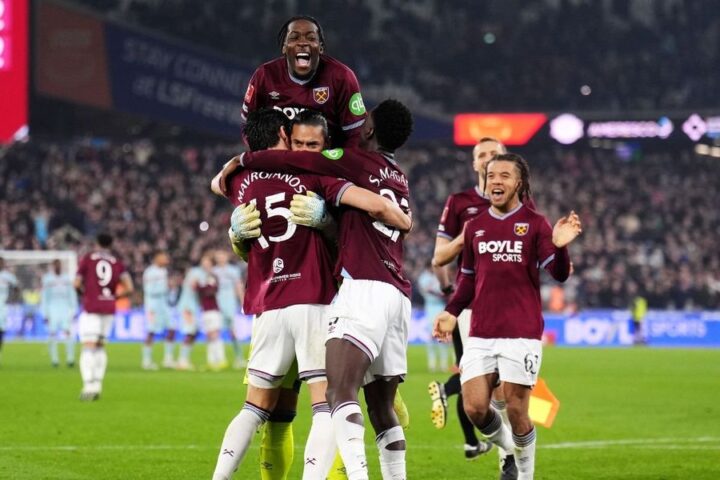 West Ham advances to FA Cup quarter-finals after Brentford's penalty blunder in shoot-out