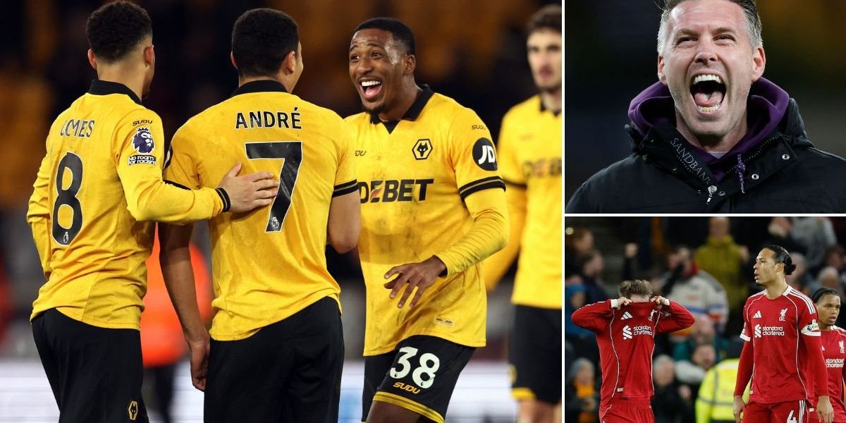 Wolves stun Liverpool with last-minute winner, increasing pressure on Arne Slot