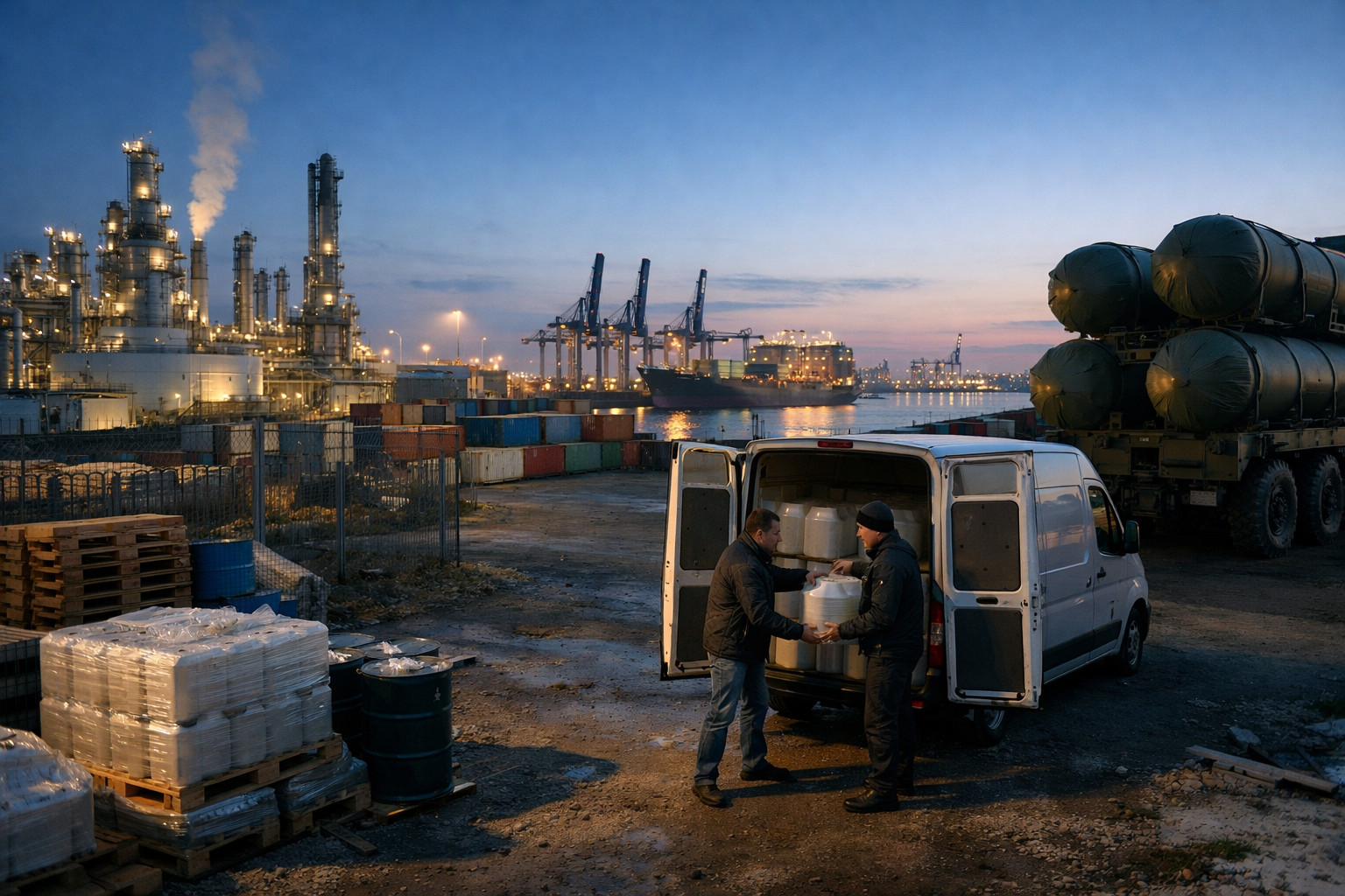 German chemical exports circumvent EU sanctions to supply Russian missile programme