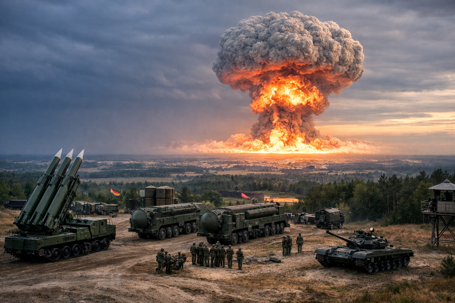 Belarusian leader warns of nuclear response against Poland and Baltic neighbours