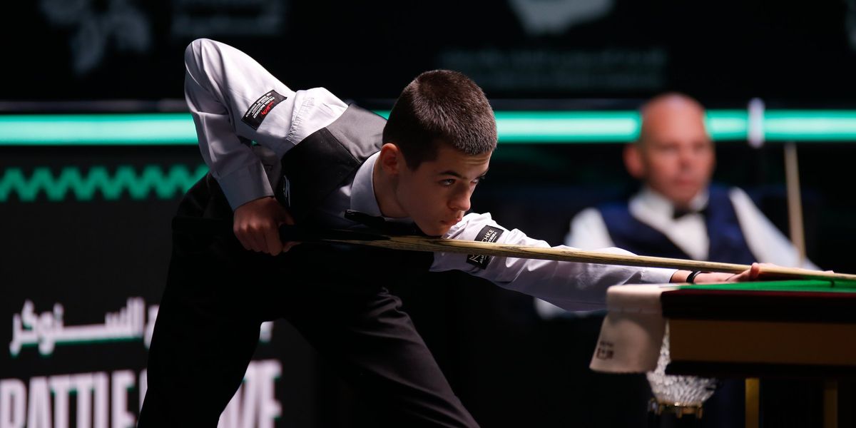 15-year-old snooker player Michal Szubarczyk sets record as youngest World Championship match winner