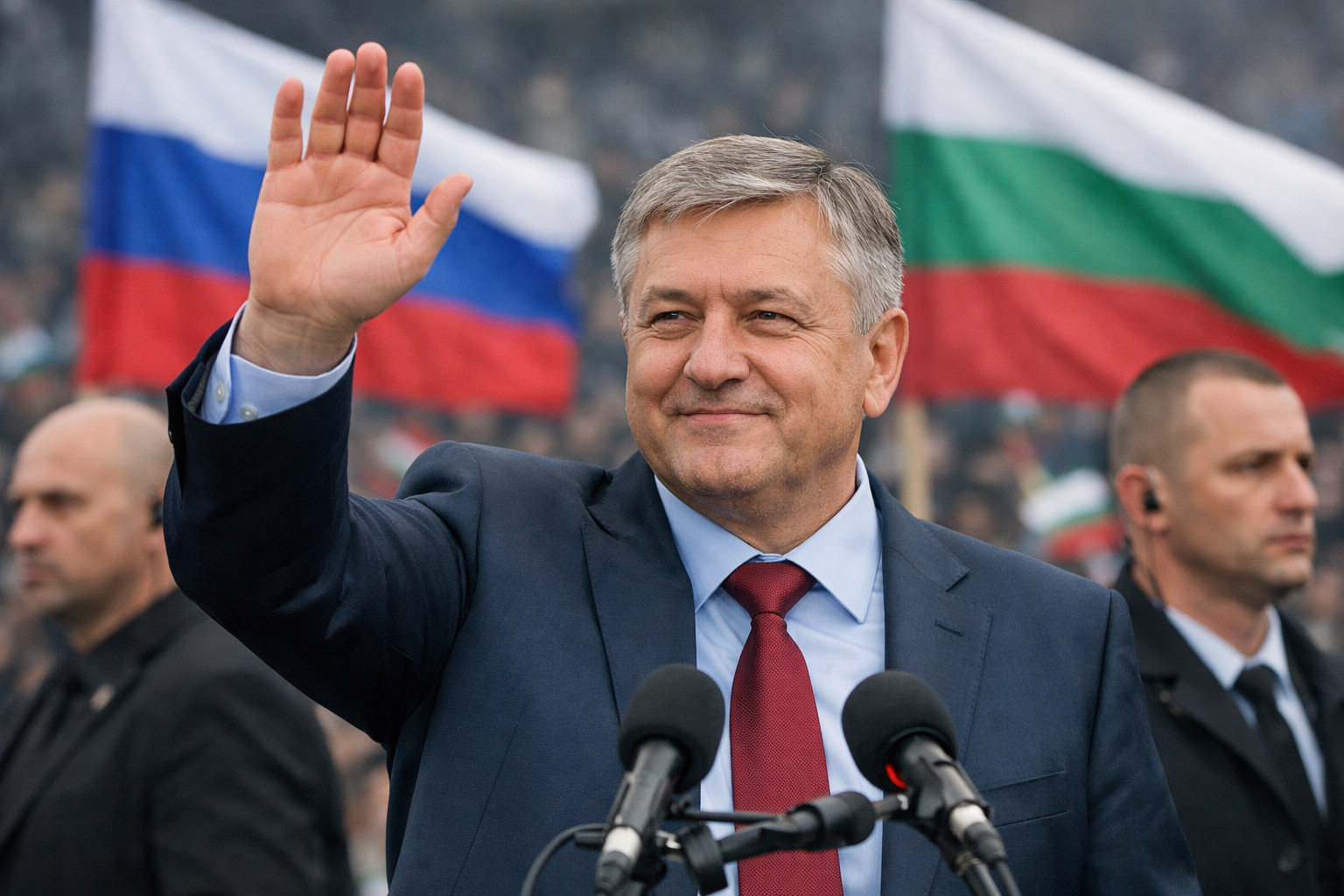 Pro-Moscow candidate leads polls as Bulgaria faces pivotal snap election