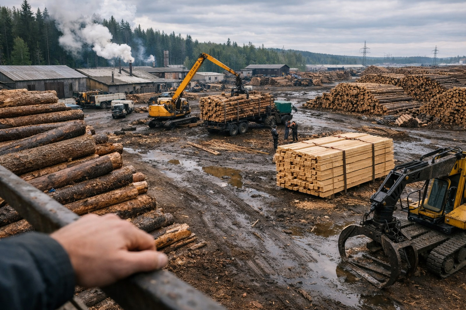Russian Timber Industry Appeals for Bailout as Half of Firms Face Bankruptcy