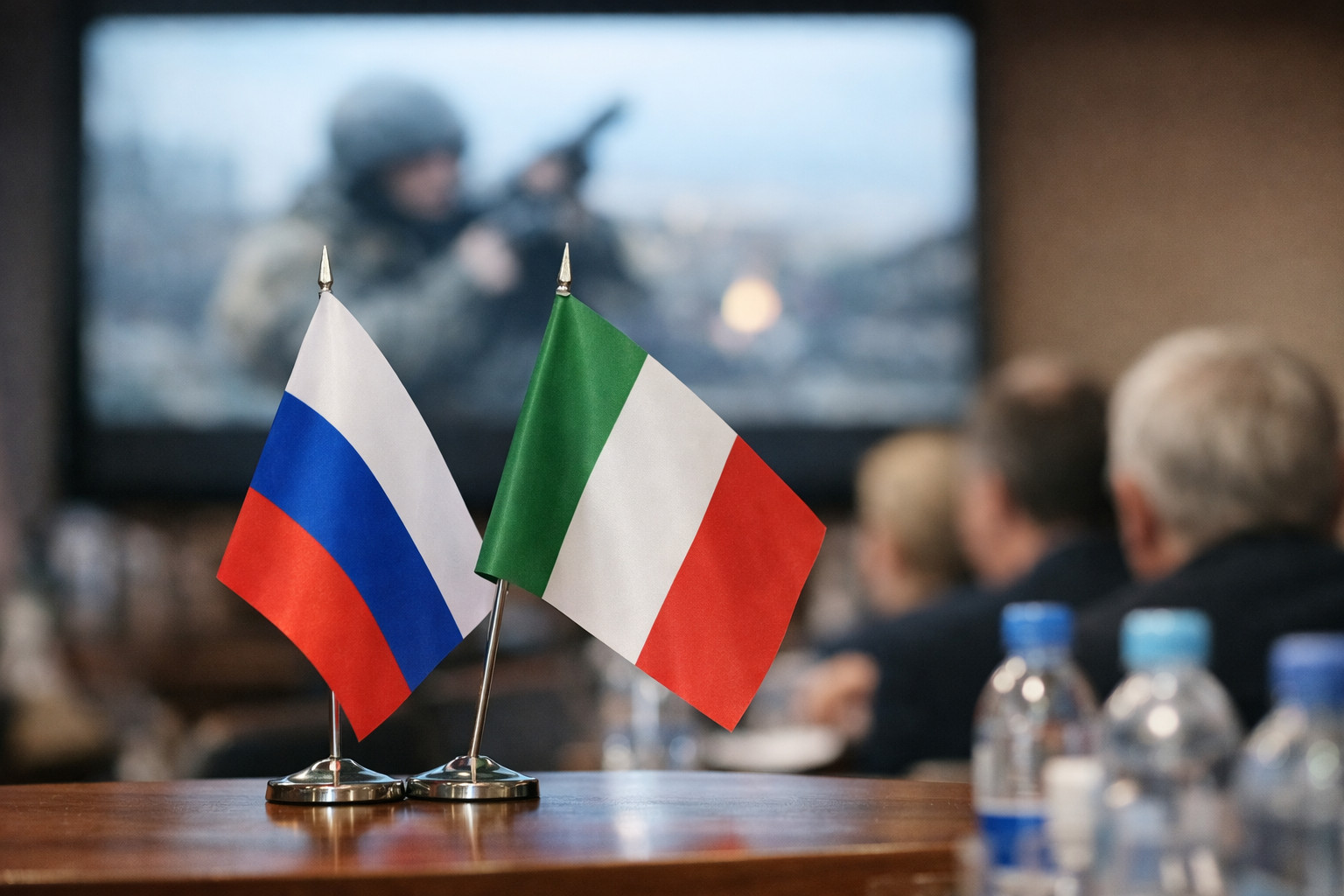 Italian city hosts Russian propaganda film festival in apparent breach of EU sanctions