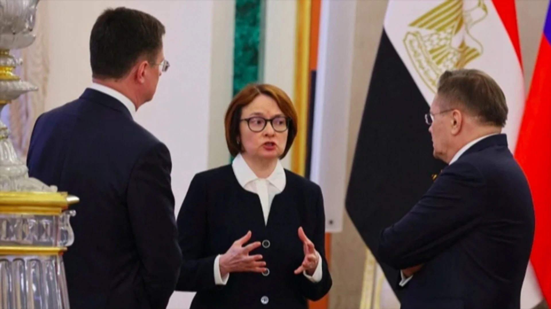 Central bank chief recast as cornerstone of Russia’s wartime economic management