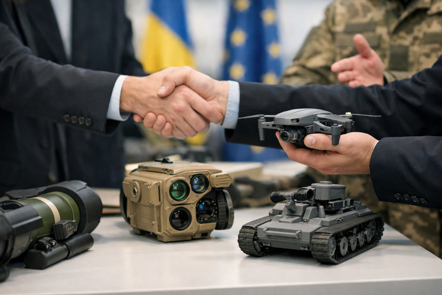 Ukrainian defence firms advance European partnerships amid battlefield-proven technology push