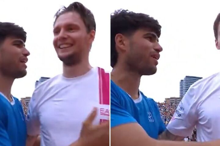 Alcaraz apologises to Bublik after dominating Monte Carlo Masters quarter-final