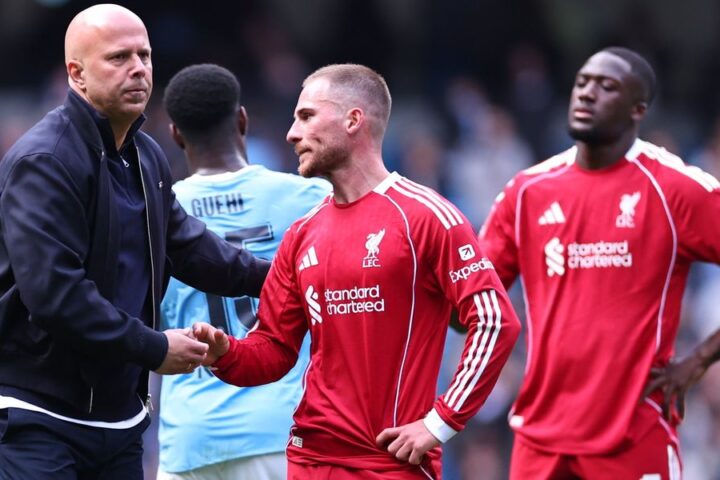 Arne Slot reflects on Liverpool's 4-0 FA Cup defeat to Manchester City