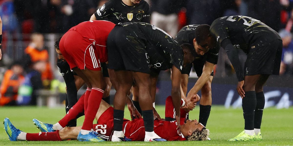 Arne Slot updates on Hugo Ekitike's injury after Liverpool's exit from Champions League