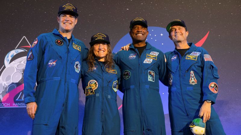 Artemis II astronauts answer questions following their historic moon mission