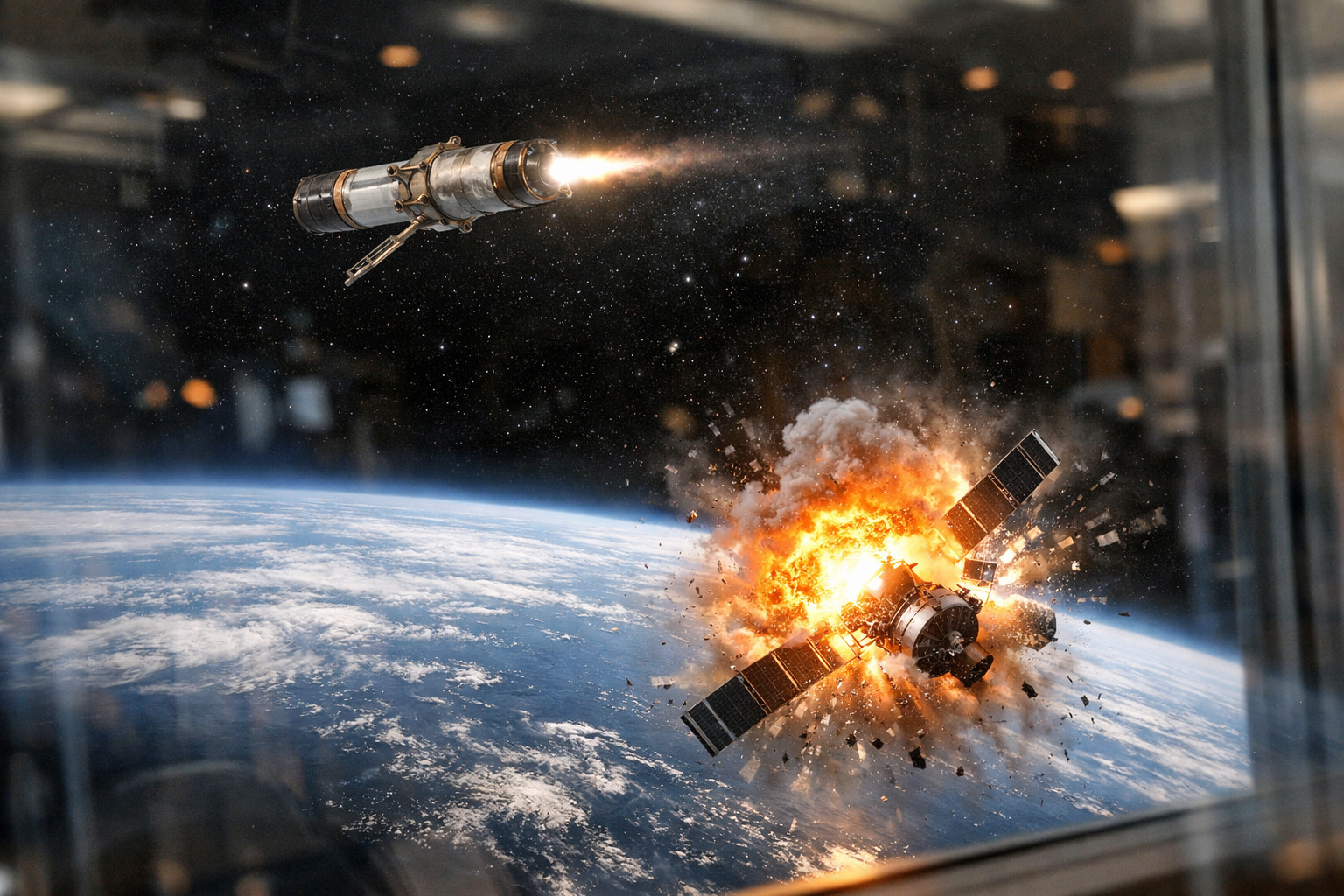 US intelligence warns of Russian plan to deploy nuclear weapons in space targeting satellites