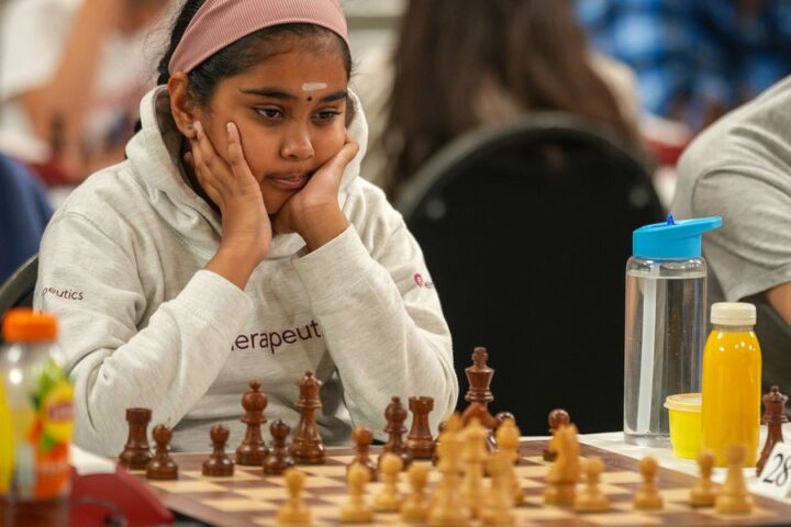 Bodhana Sivanandan becomes England's youngest top-ranked female chess player at age 11