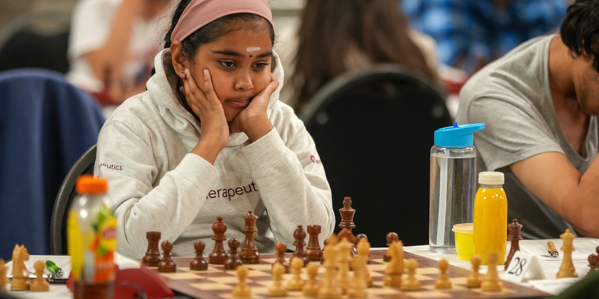 Bodhana Sivanandan becomes England's youngest top-ranked female chess player at age 11