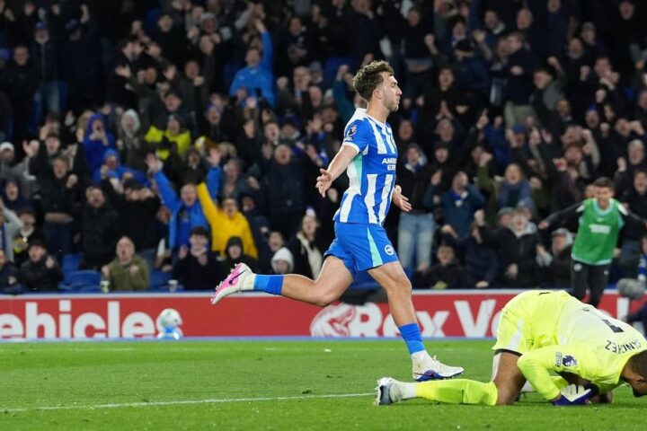 Brighton secures European spot with 3-0 victory over Chelsea, who face fifth consecutive defeat