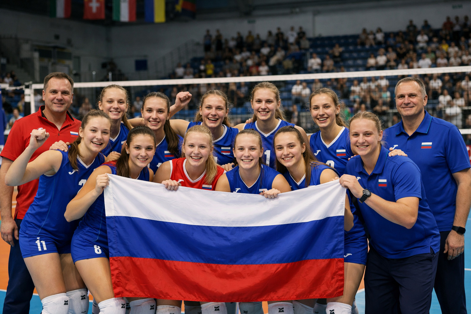 IOC Rule Change Permits Russian Junior Volleyball Team's Flag Return at Italian Tournament