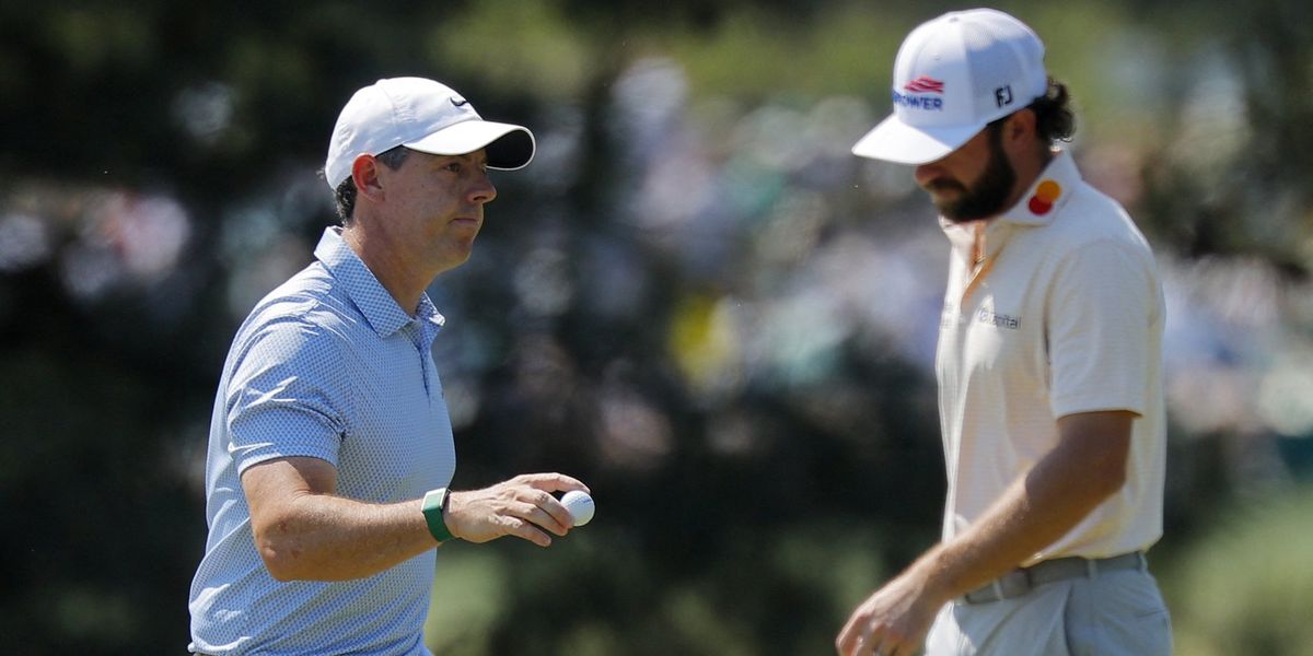 Cameron Young reflects on Rory McIlroy's cold demeanor during Masters final round
