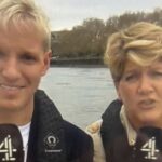 Clare Balding apologises after Oxford cox's expletive during live Boat Race broadcast