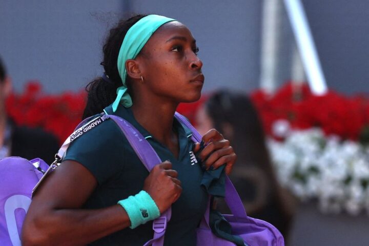 Coco Gauff addresses racist abuse from gamblers after early Madrid Open exit