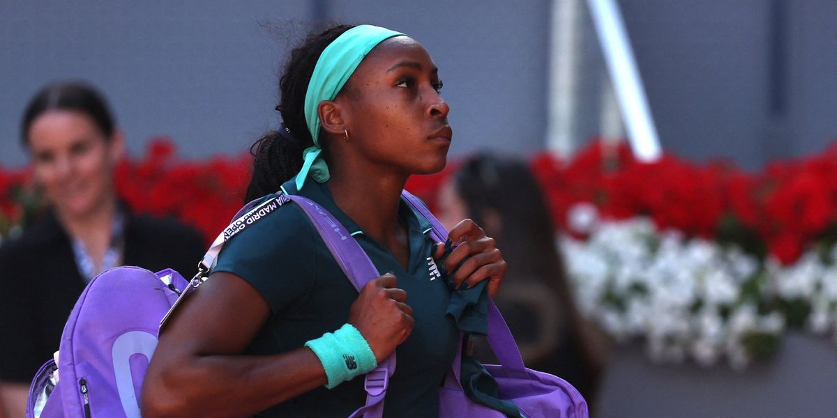 Coco Gauff addresses racist abuse from gamblers after early Madrid Open exit