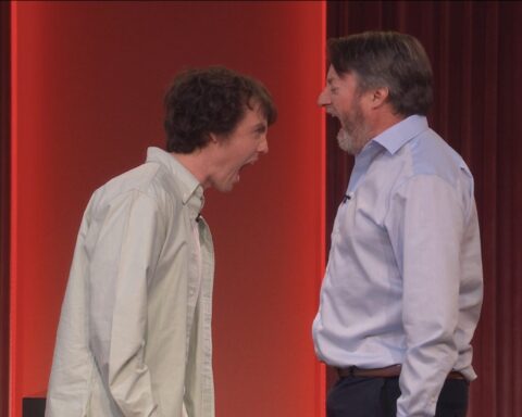 David Mitchell describes 'Last One Laughing' final as surreal experience of suppressed laughter