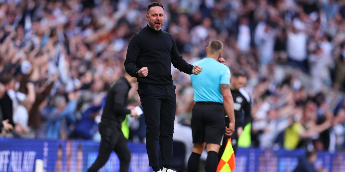 De Zerbi expresses regret as Tottenham held to draw by Brighton in late goal drama