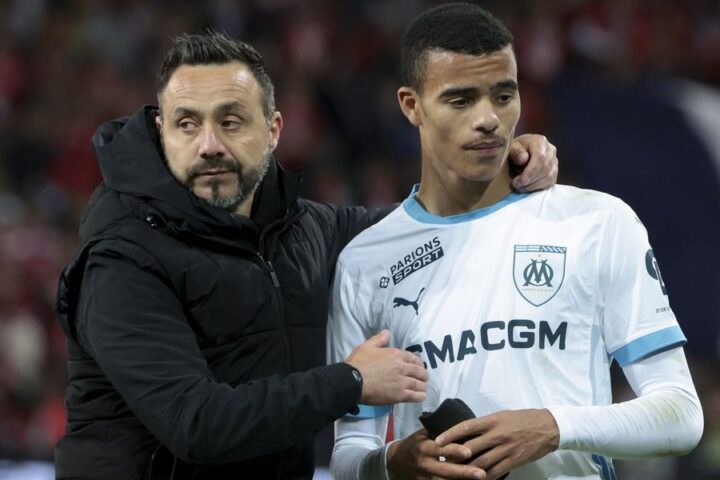 De Zerbi faces backlash over comments supporting Greenwood amid Tottenham managerial appointment