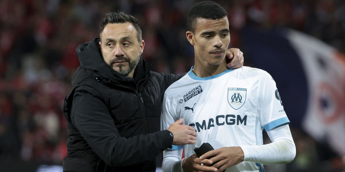 De Zerbi faces backlash over comments supporting Greenwood amid Tottenham managerial appointment