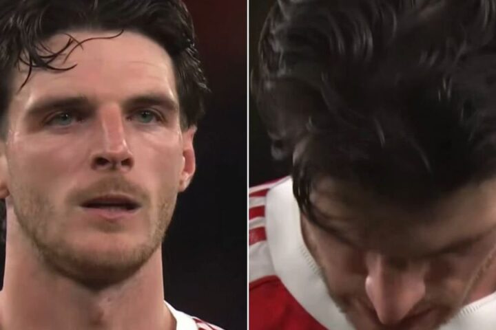 Declan Rice faces backlash despite Arsenal advancing to Champions League semi-finals