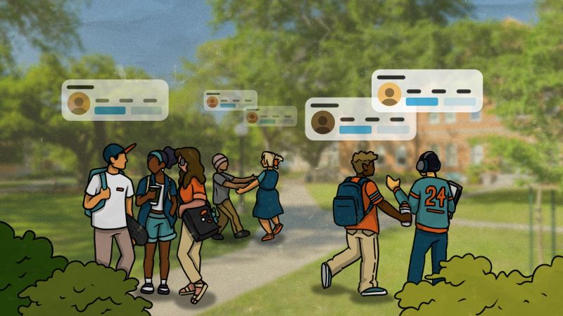 Do college students need to form friendships before arriving on campus?