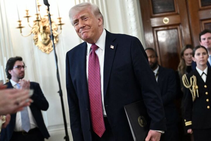 Donald Trump faces silence from athletes as he defends transgender sports ban