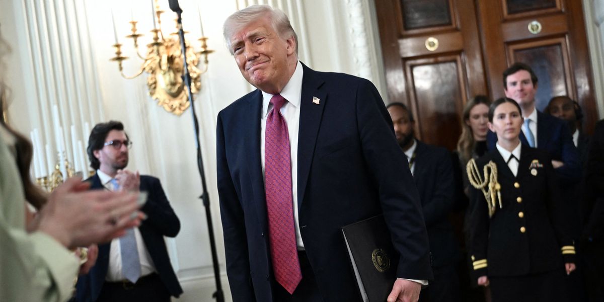 Donald Trump faces silence from athletes as he defends transgender sports ban