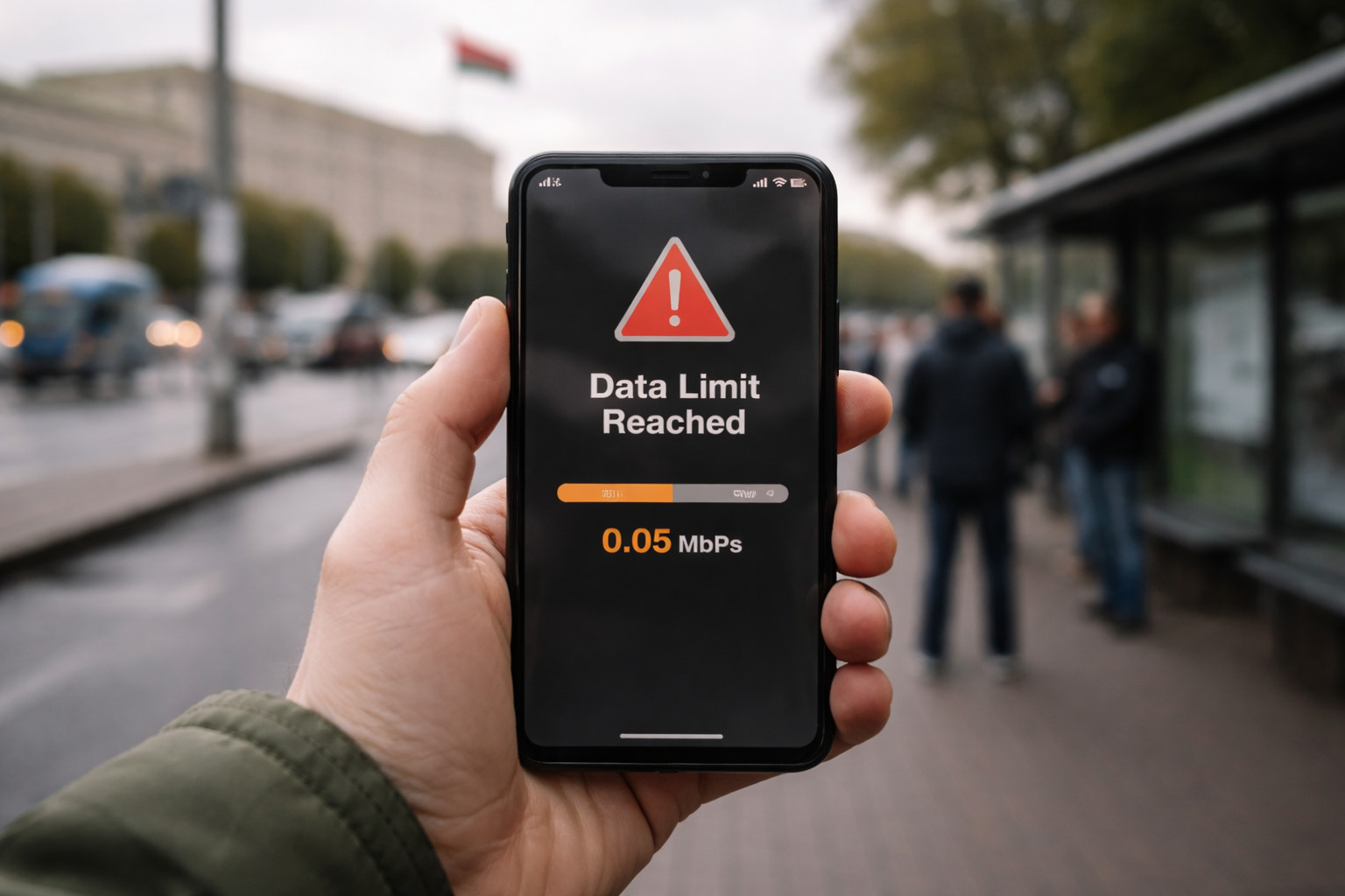 Belarus imposes strict mobile data caps and speed throttling