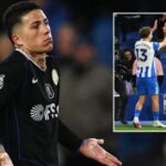 Enzo Fernandez confronts Chelsea fans after disappointing defeat to Brighton
