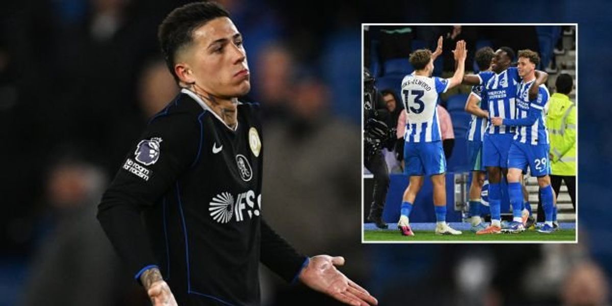 Enzo Fernandez confronts Chelsea fans after disappointing defeat to Brighton