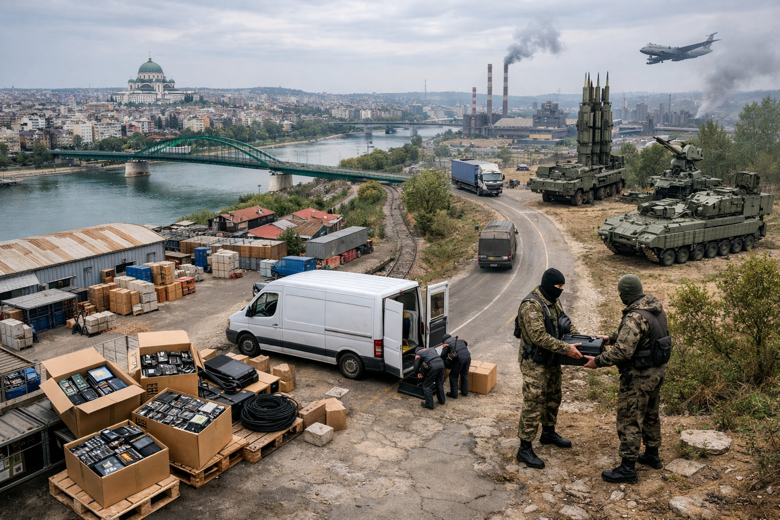 Serbian Firms Channel High-Tech Components to Russian Military Industry via Sanction Evasion Networks