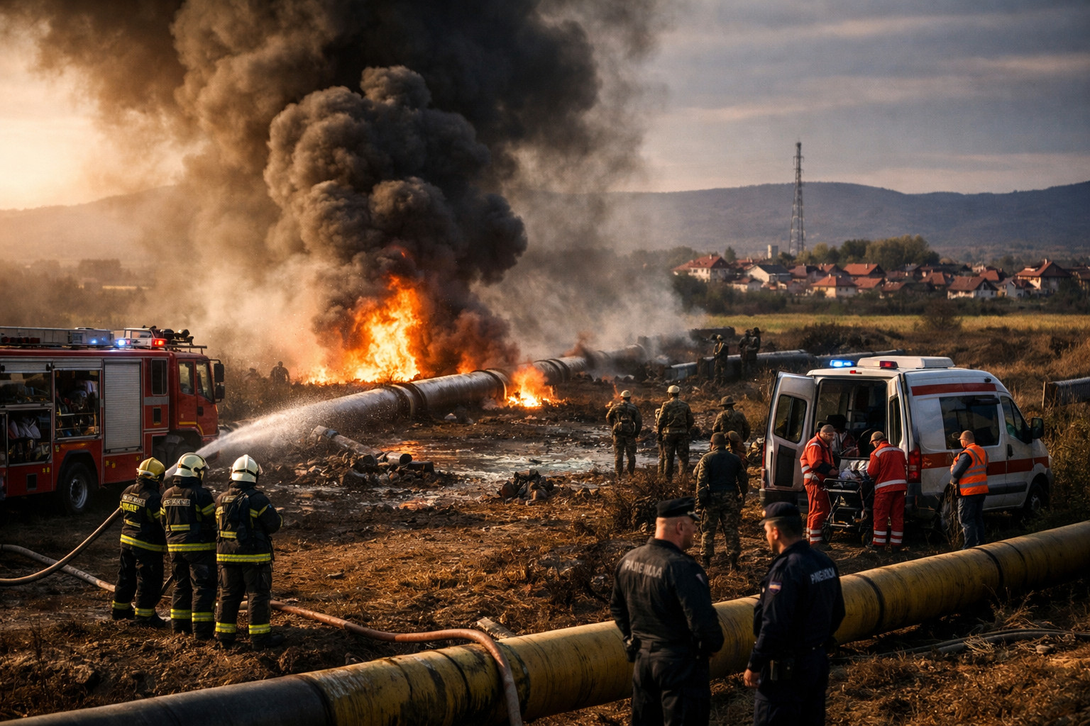 Pipeline Security Incident in Serbia Triggers Emergency Response and Disinformation Concerns