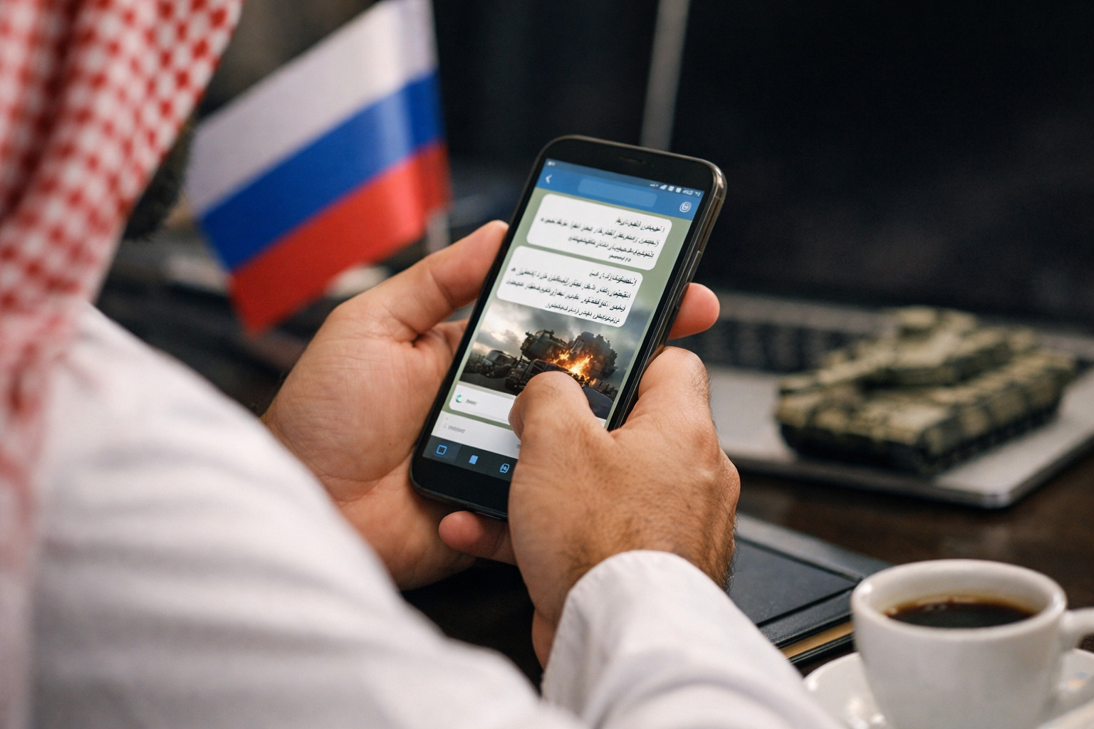 Russia deploys Arabic Telegram channels in campaign to undermine Ukraine's Gulf partnerships