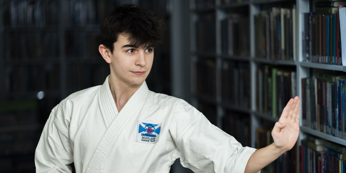 Glasgow teenager wins bronze medal at world karate championships after overcoming severe health challenges