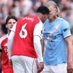 Haaland criticizes officiating after heated clash with Gabriel in Man City’s victory over Arsenal