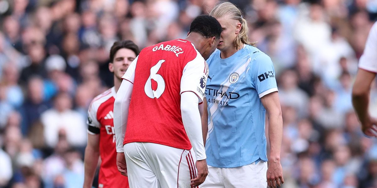 Haaland criticizes officiating after heated clash with Gabriel in Man City’s victory over Arsenal