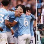 Haaland lifts Manchester City to vital victory over Arsenal, narrowing title race