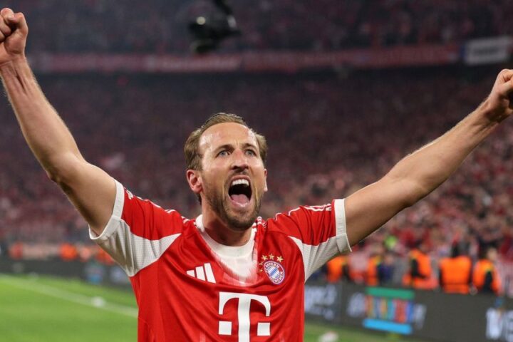 Harry Kane sets new English record as Bayern Munich edge Real Madrid in Champions League thriller